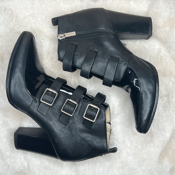 Black Jimmy Choo Strappy Boots - Picture 3 of 8